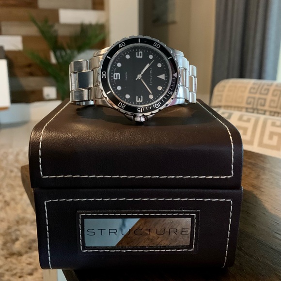 Structure Stainless Steel Black Watch - Picture 3 of 11